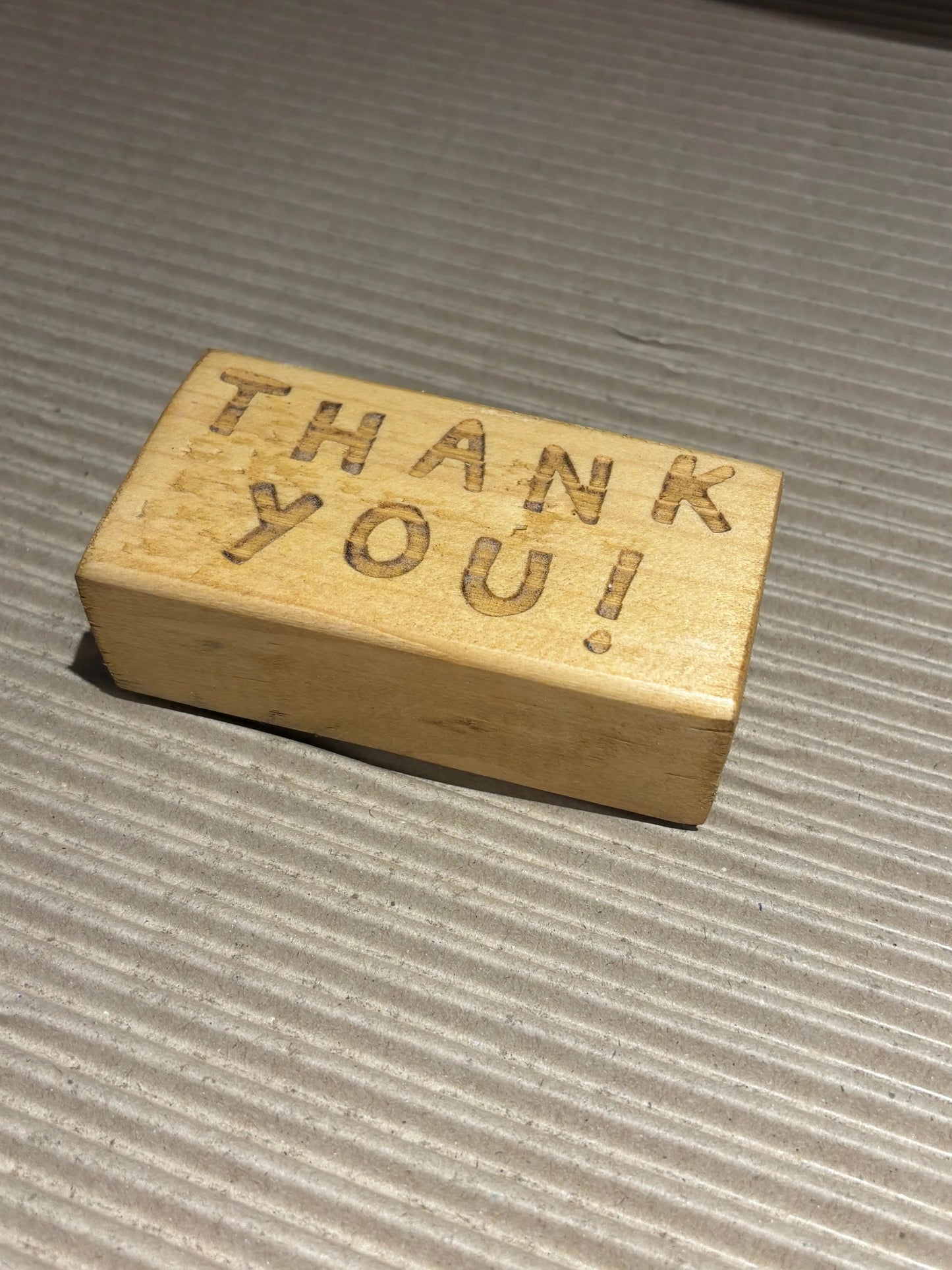 Personalised Rubber Stamp The Rolling Cow