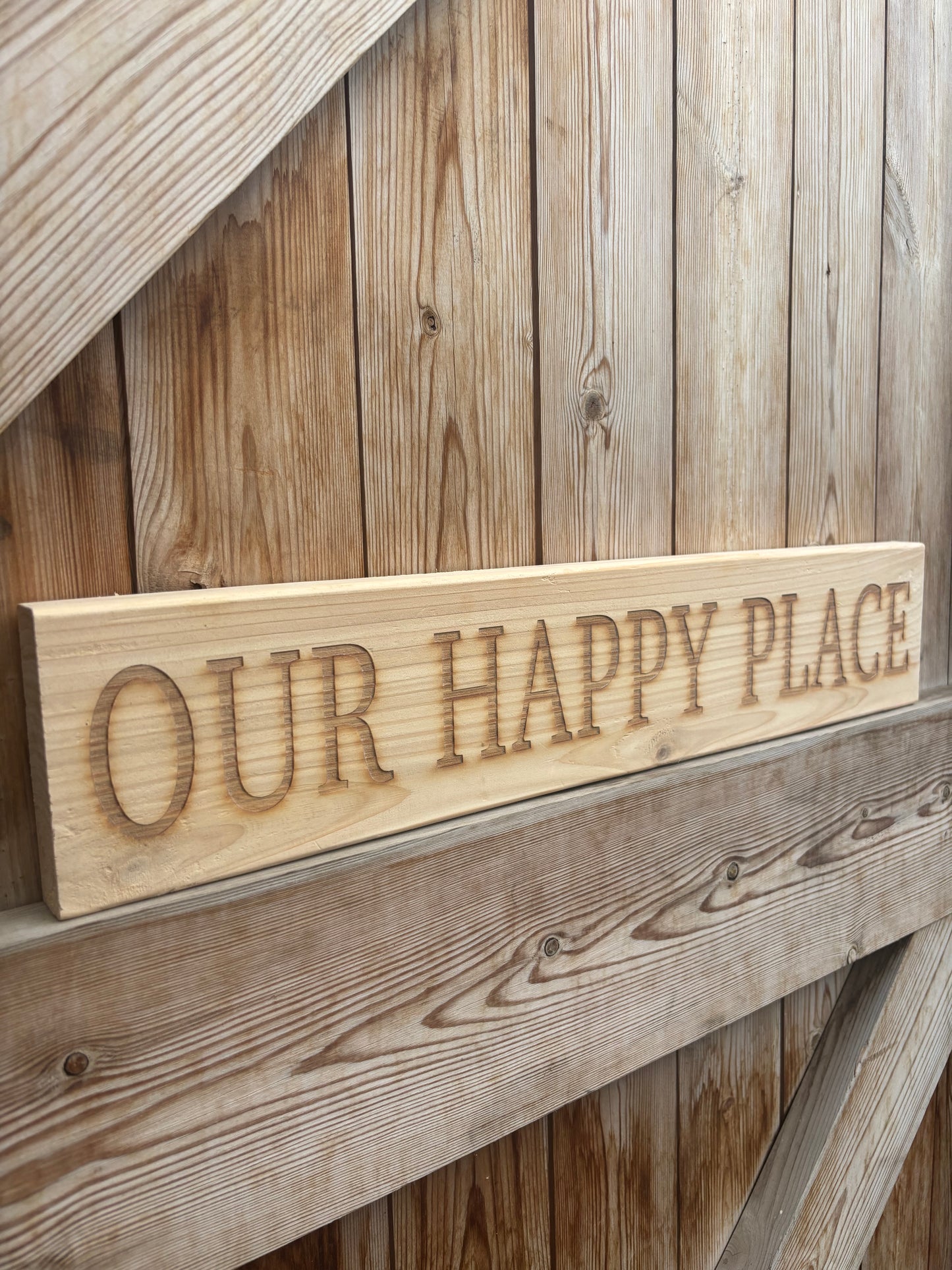 ‘Our Happy Place’ Sign