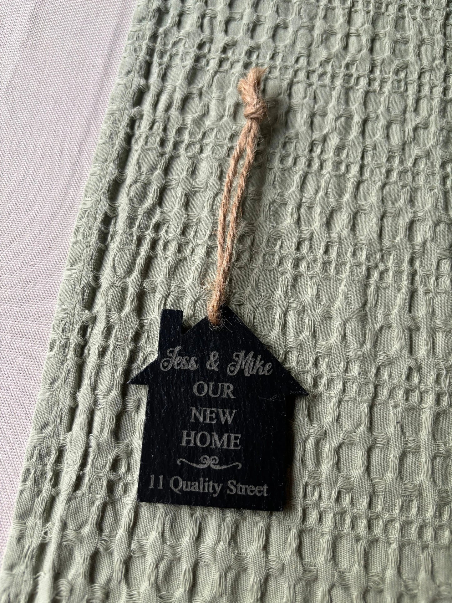 Slate Hanging House Decoration The Rolling Cow