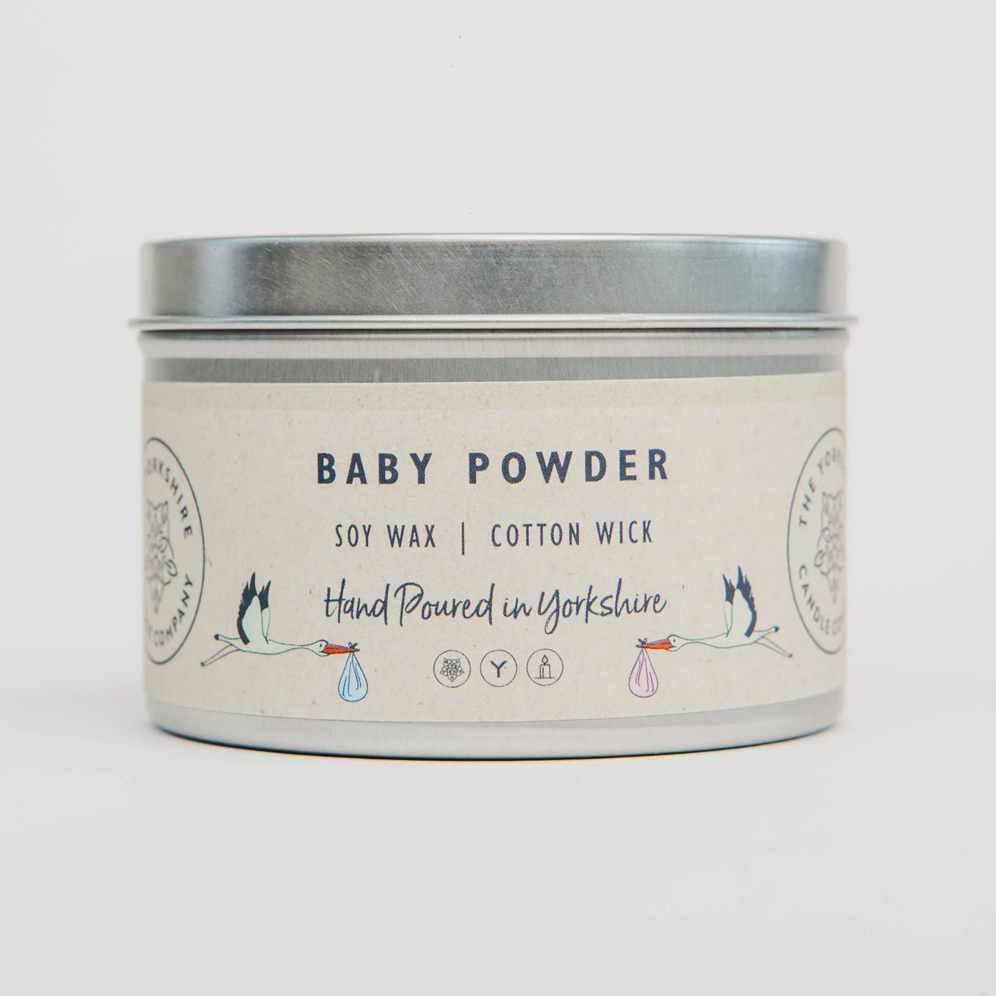 Baby Powder Candle The Rolling Cow