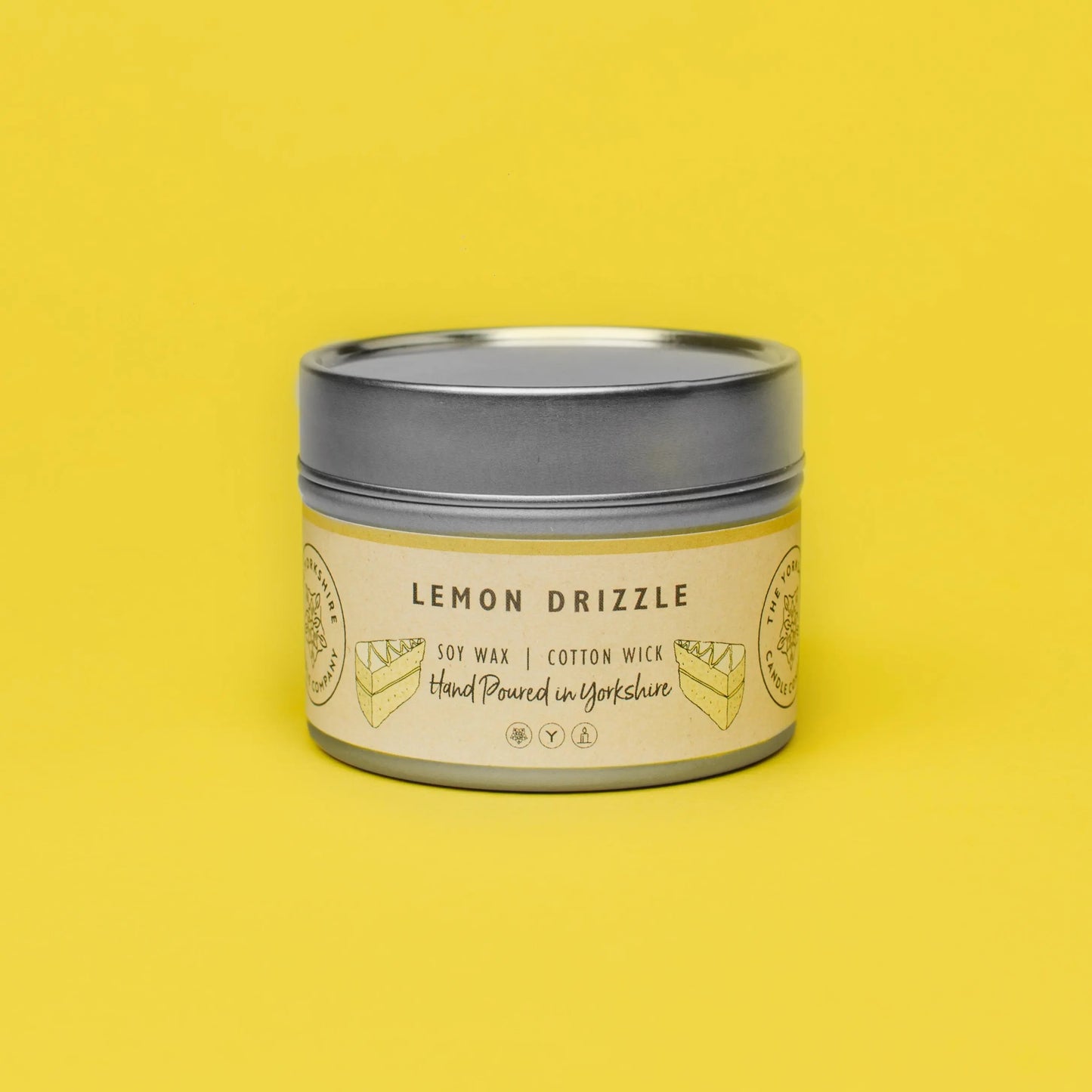 Lemon Drizzle Candle The Rolling Cow