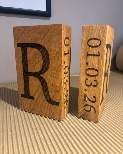 Oak Bookends Book Ends The Rolling Cow