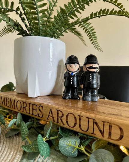 Engraved Table Centrepiece The Rolling Cow