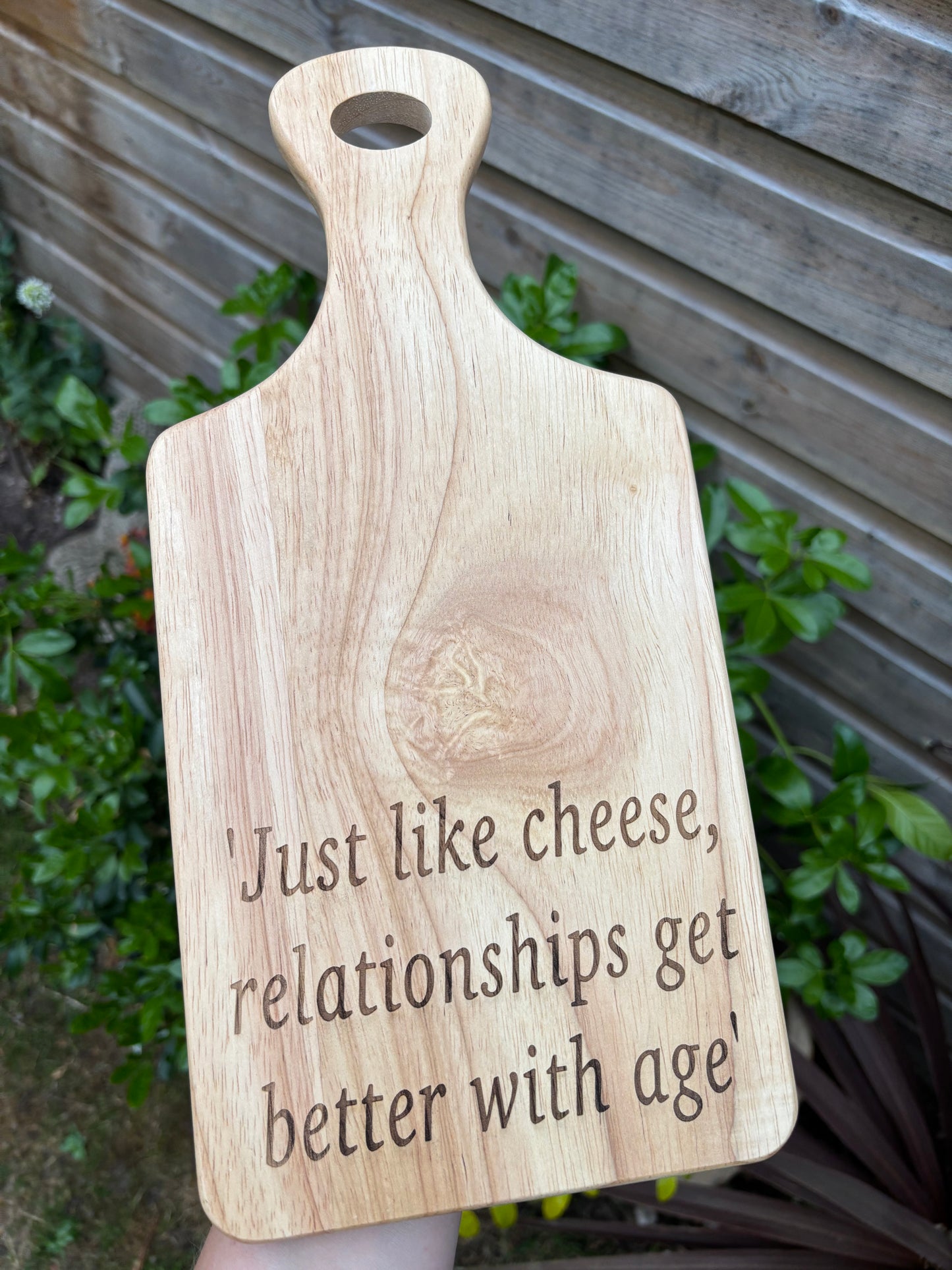 Engraved Paddle Board