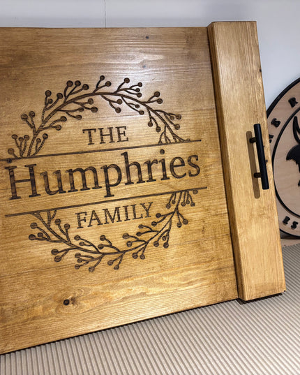 Engraved Oven Top Stove Cover The Rolling Cow