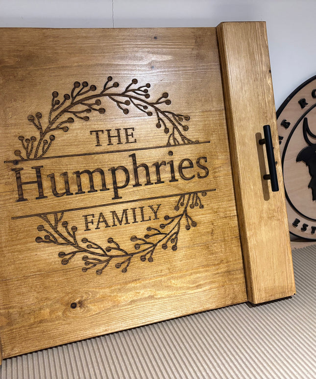 Engraved Oven Top Stove Cover The Rolling Cow