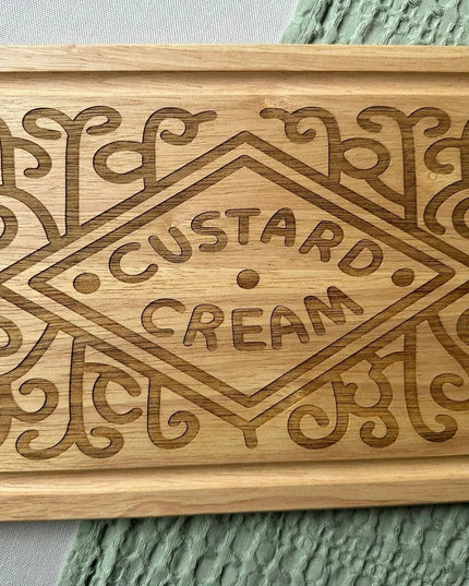 Biscuit Chopping Board The Rolling Cow