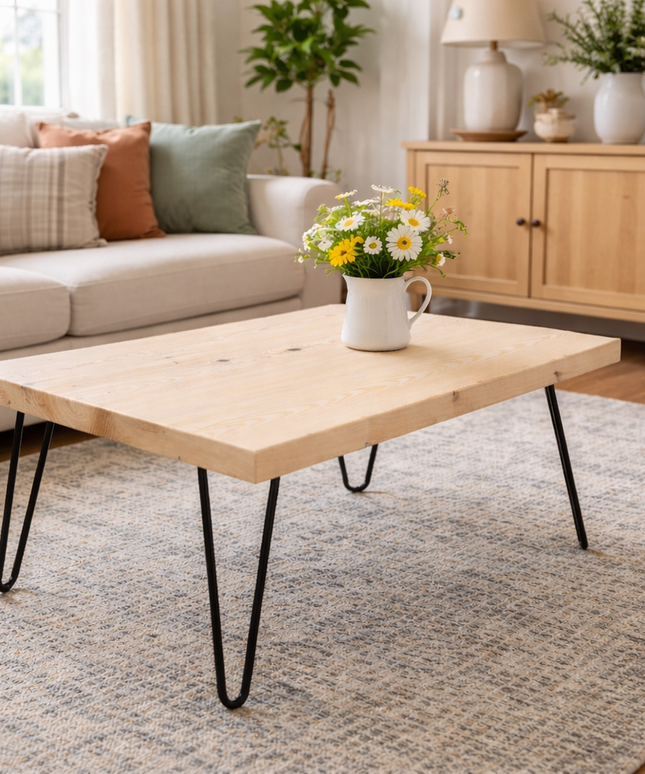 Hairpin Leg Coffee Table