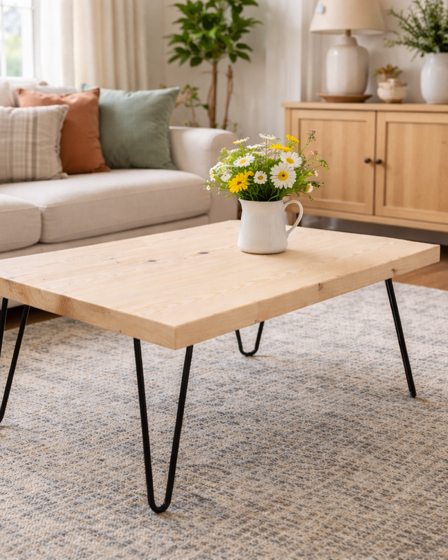 Hairpin Leg Coffee Table