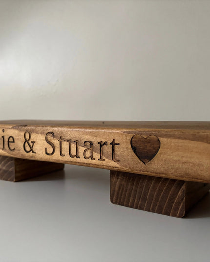 Engraved Mini Display Stand The Rolling Cow