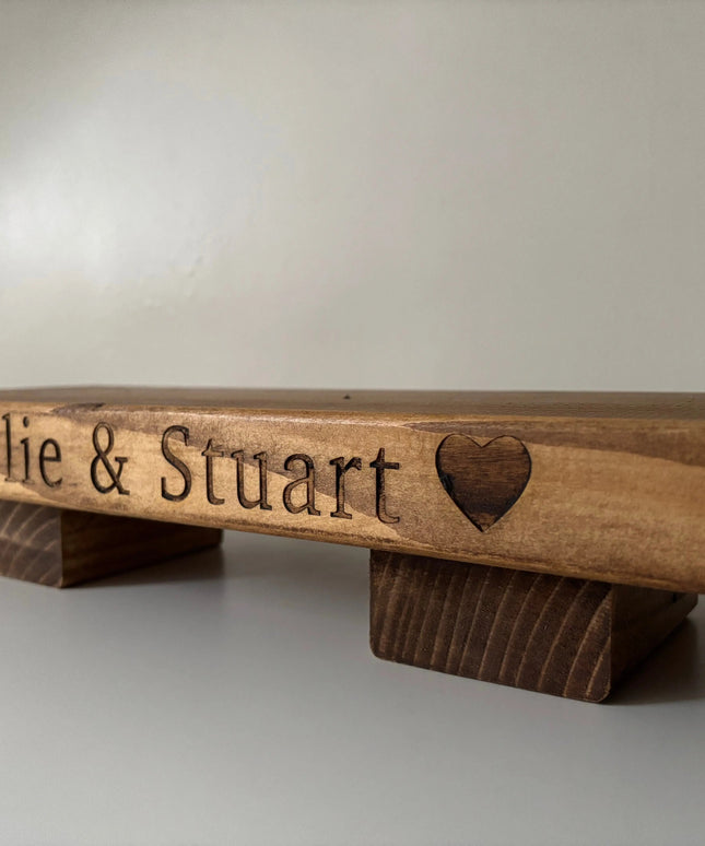 Engraved Mini Display Stand The Rolling Cow