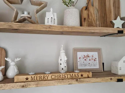 Merry Christmas Tea Light Candle Holder The Rolling Cow