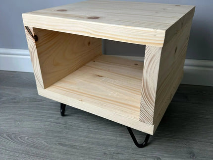 Boxed Side Table The Rolling Cow