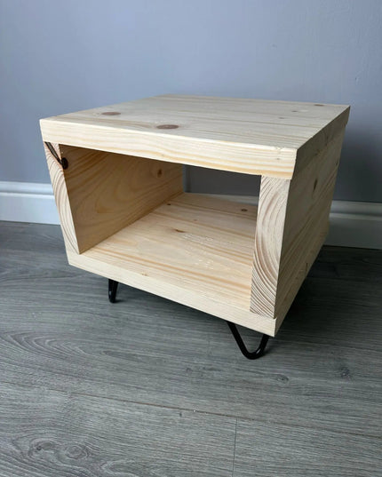 Boxed Side Table The Rolling Cow