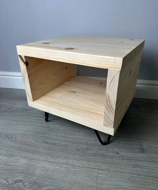 Boxed Side Table The Rolling Cow