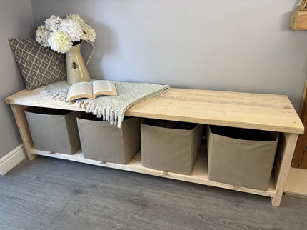 Storage Unit Bench The Rolling Cow