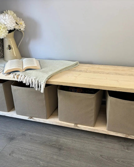 Storage Unit Bench The Rolling Cow