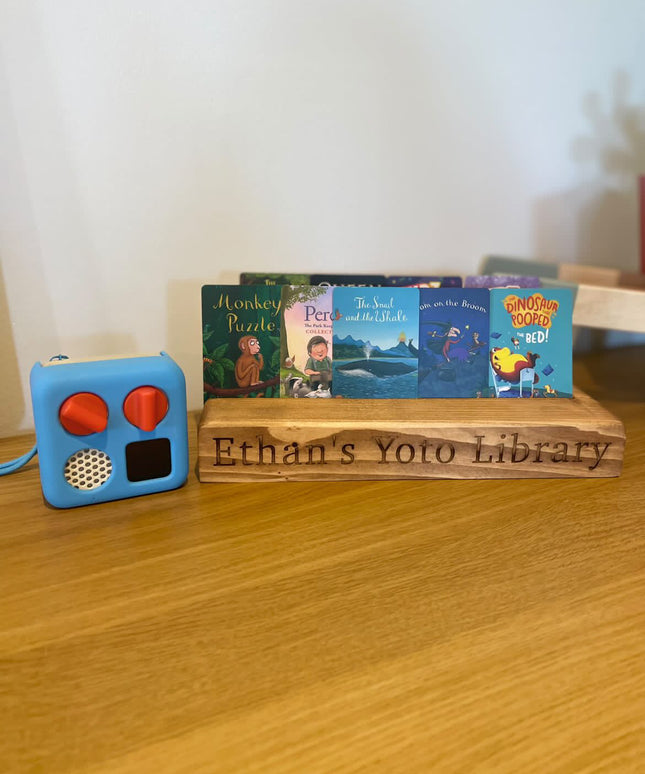 Engraved Yoto Card Stand