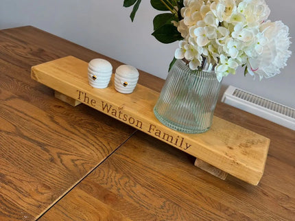 Engraved Table Centrepiece The Rolling Cow