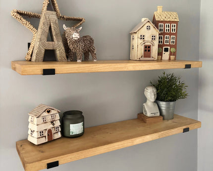 Rustic Handmade Wooden Shelf Shelves The Rolling Cow