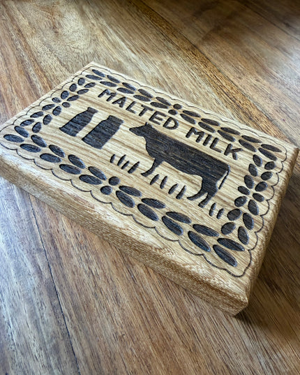 Oak Biscuit Coaster