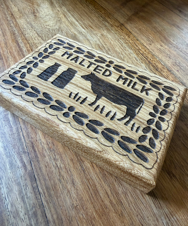 Oak Biscuit Coaster