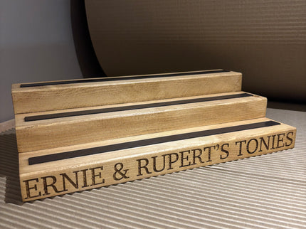 Large Engraved Tonies Character Shelf Stand The Rolling Cow