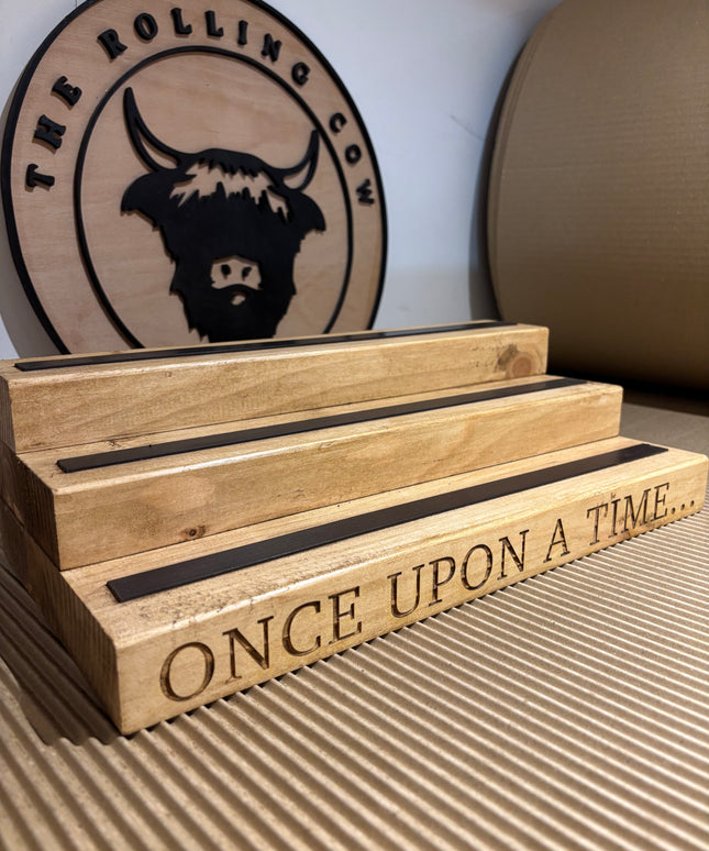 Large Engraved Tonies Character Shelf Stand The Rolling Cow