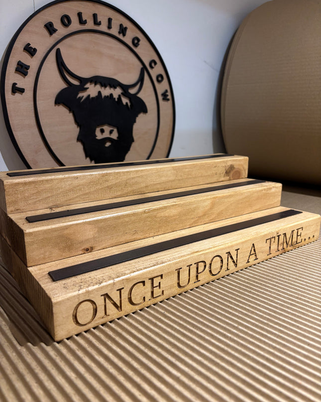 Large Engraved Tonies Character Shelf Stand The Rolling Cow