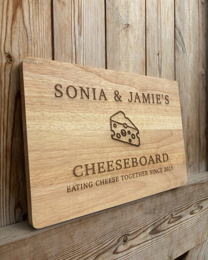 Personalised Cheeseboard Chopping Board Cheese Board design The Rolling Cow