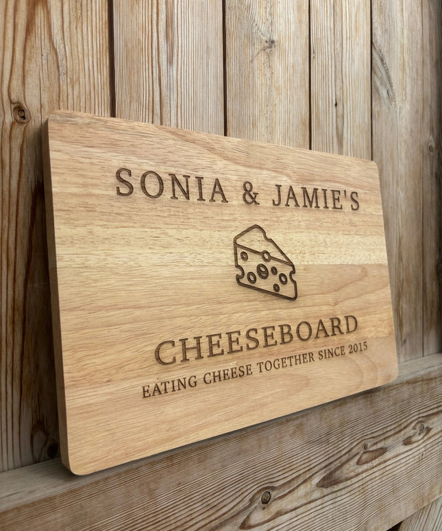 Personalised Cheeseboard Chopping Board Cheese Board design The Rolling Cow