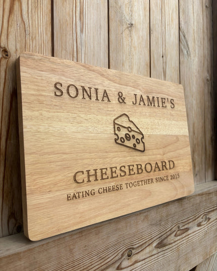 Personalised Cheeseboard Chopping Board Cheese Board design The Rolling Cow