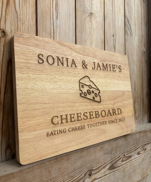Personalised Cheeseboard Chopping Board Cheese Board design The Rolling Cow