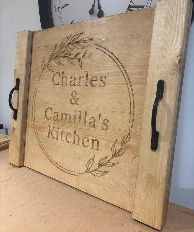 Engraved Oven Top Stove Cover The Rolling Cow