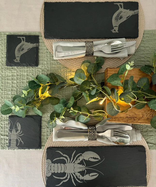 Animal Mini Slate Serving Board The Rolling Cow