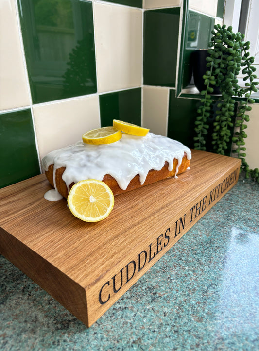 Engraved Solid Wood Large Chopping Board