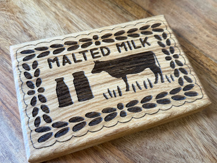 Oak Biscuit Coaster
