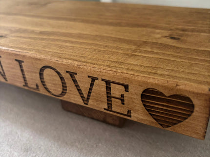 ‘This Home is Built On Love’ Table Centrepiece The Rolling Cow