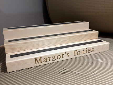 Large Engraved Tonies Character Shelf Stand The Rolling Cow