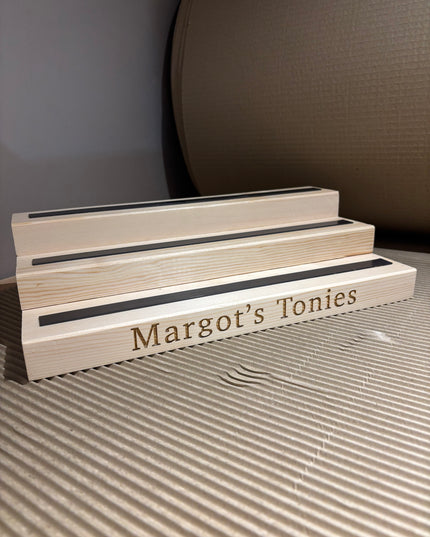 Large Engraved Tonies Character Shelf Stand The Rolling Cow