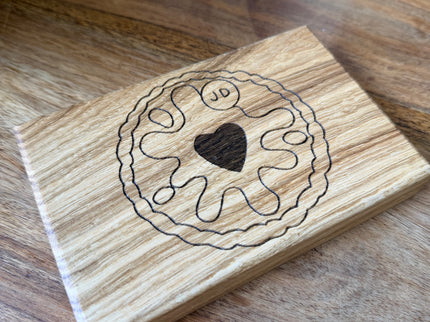 Oak Biscuit Coaster