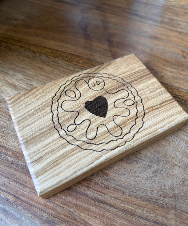 Oak Biscuit Coaster