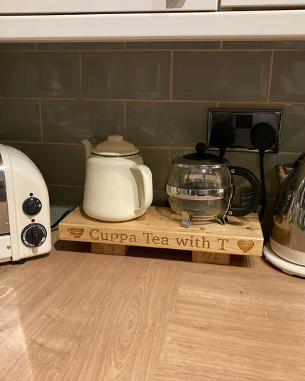 Personalised Engraved Mini Display Stand The Rolling Cow