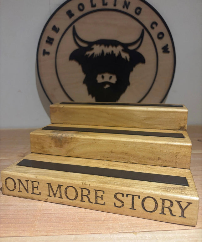 Small Engraved Tonies Character Shelf Stand The Rolling Cow