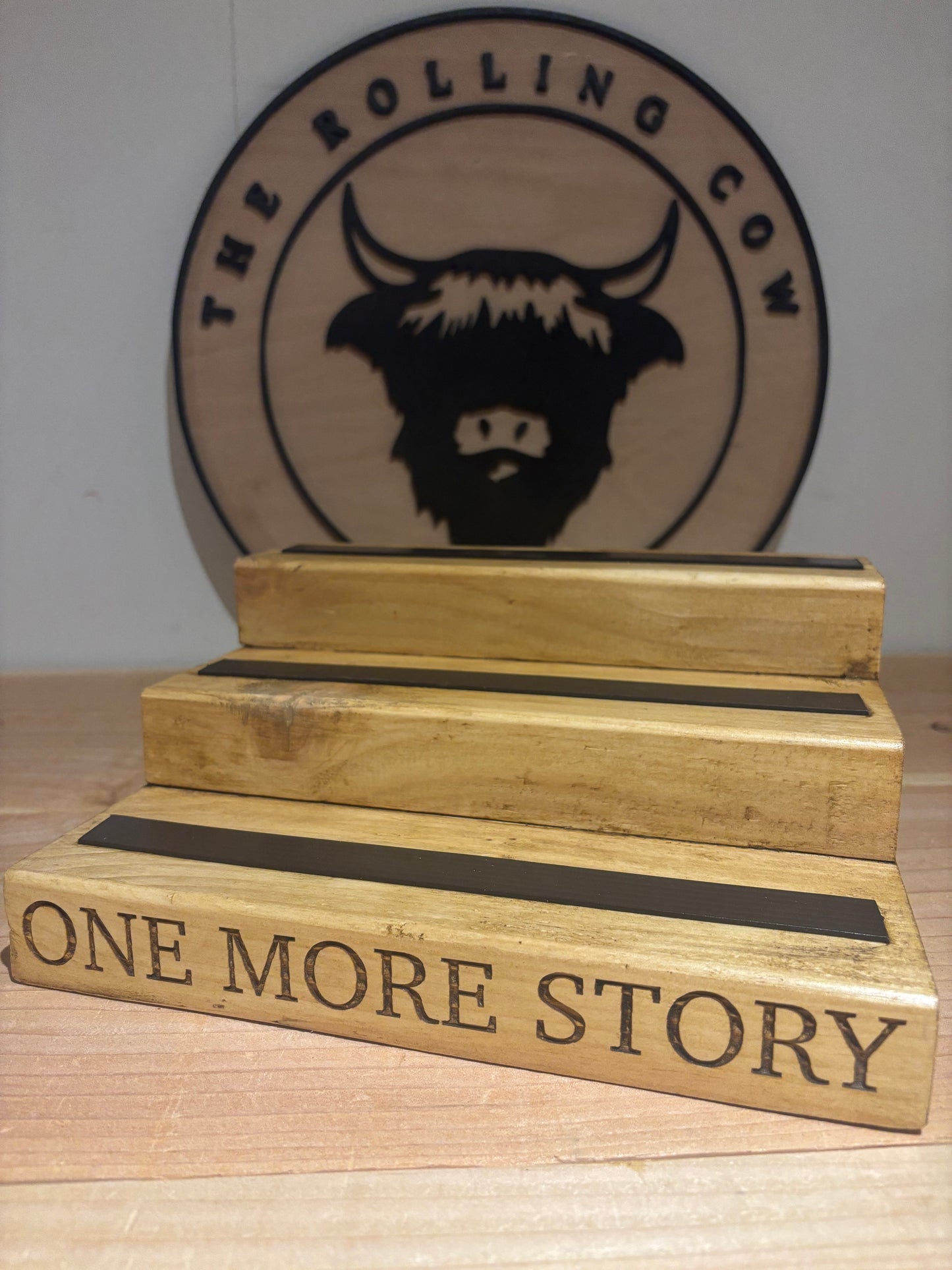 Small Engraved Tonies Character Shelf Stand