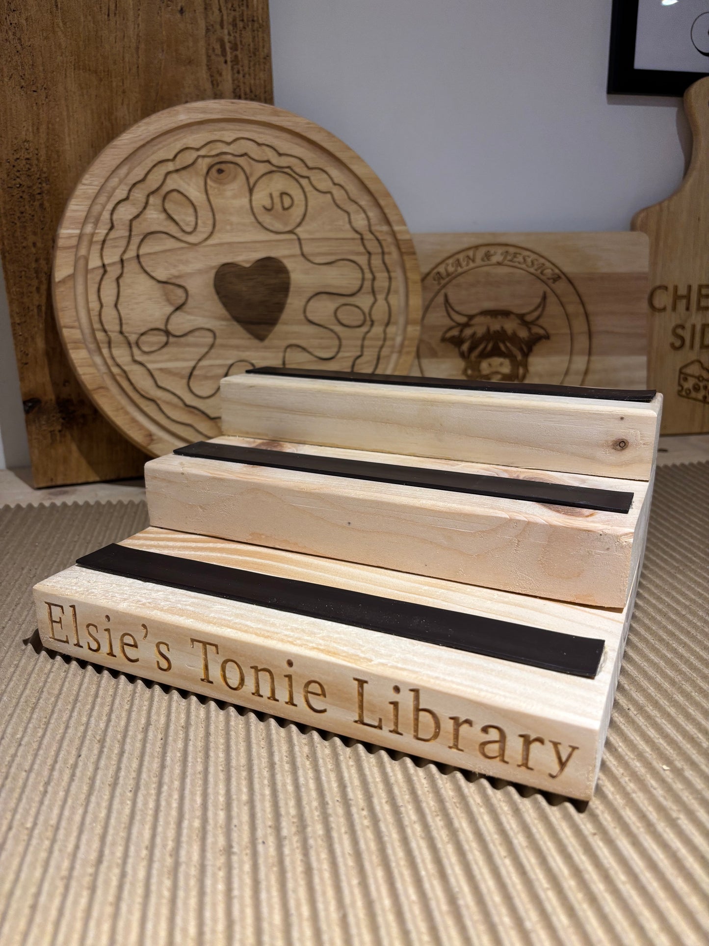 Engraved Tonies Character Stand