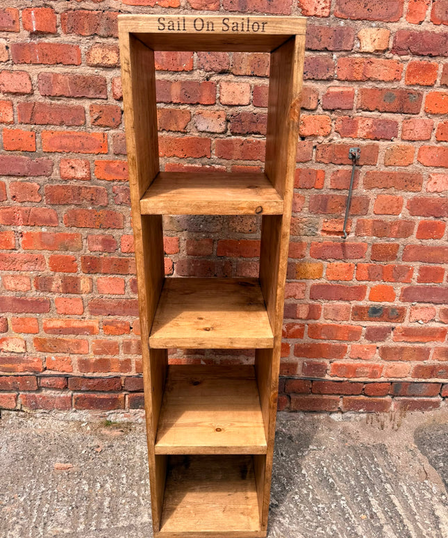 Personalised Tall Cube Storage Unit