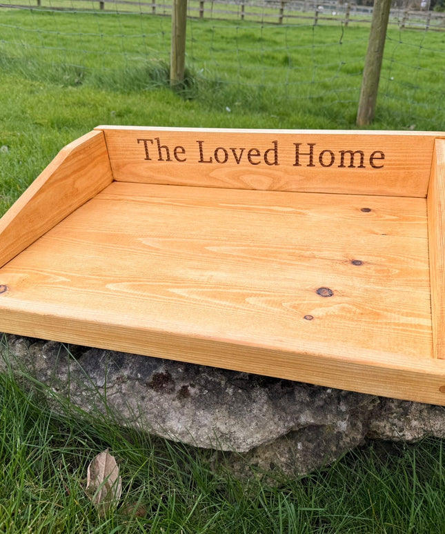 Personalised Wooden Potting Tray