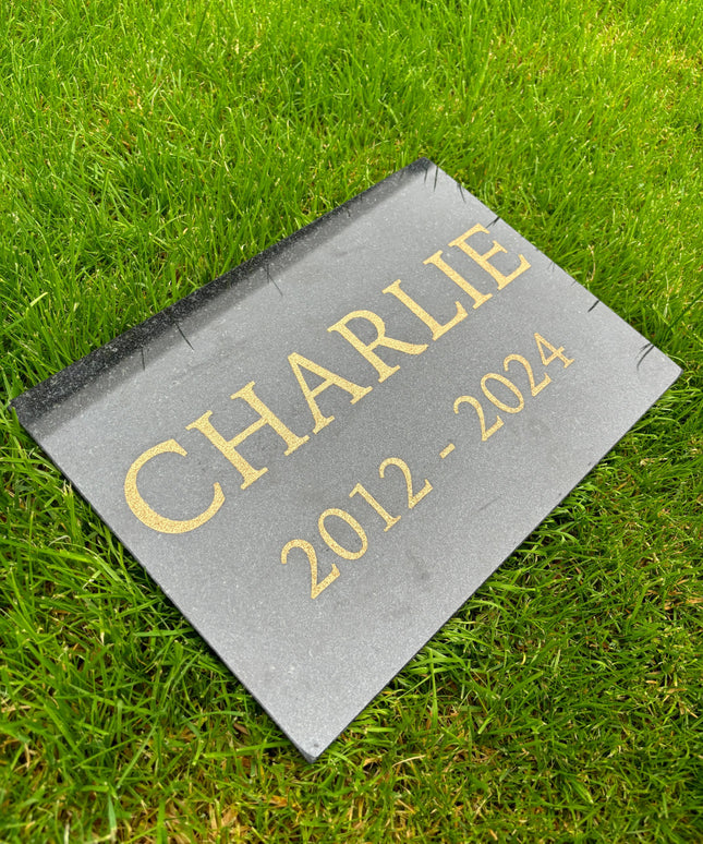 Granite Memorial Plaque The Rolling Cow