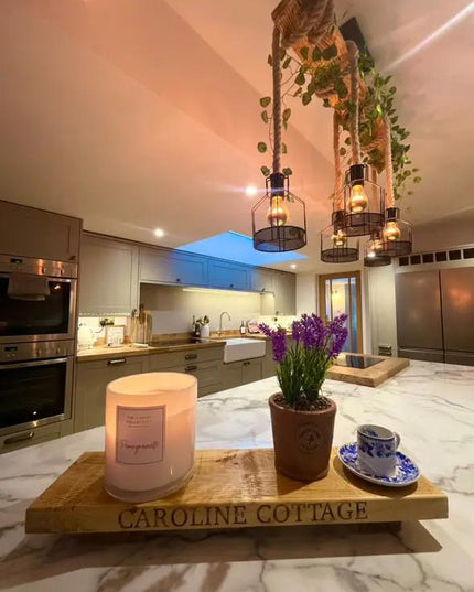 Engraved Table Centrepiece The Rolling Cow